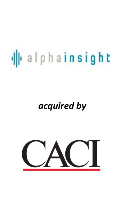 Aronson Capital Partners, LLC Advises Alpha Insight on its Sale to CACI International, Inc.