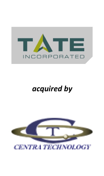 Aronson Capital Partners Advises TATE, Inc. on its Sale to CENTRA Technology, Inc.