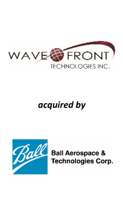 Aronson Capital Partners Advises Wavefront Technologies on its Sale to Ball Aerospace