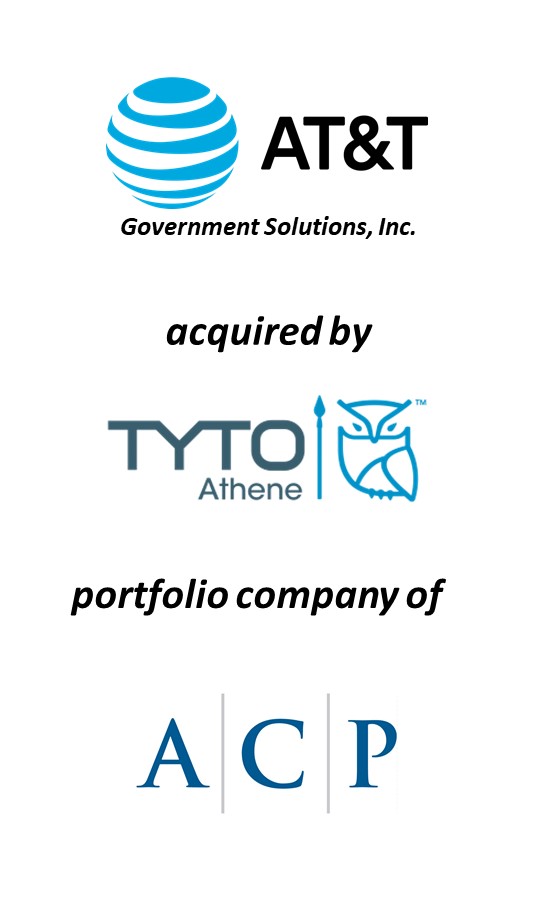 Aronson Capital Partners Advises AT&T on its Divestiture of AT&T Government Solutions, Inc. to Tyto Athene, a portfolio company of Arlington Capital Partners