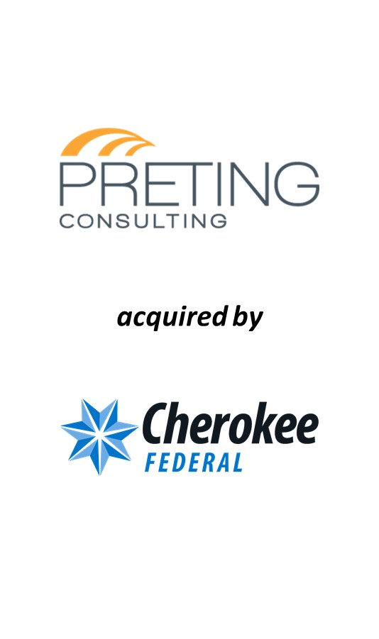 Monument Capital Partners Advises Preting Consulting on its Sale to Cherokee Federal