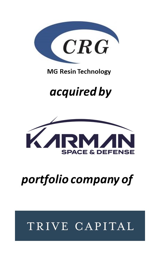 Monument Capital Partners Advises Cornerstone Research Group on the Sale of its MG Resin Technology to Karman Space & Defense