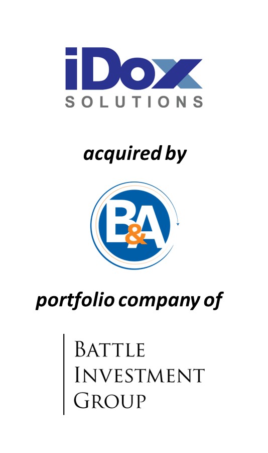 Monument Capital Partners Advises iDoxSolutions on its Sale to B&A