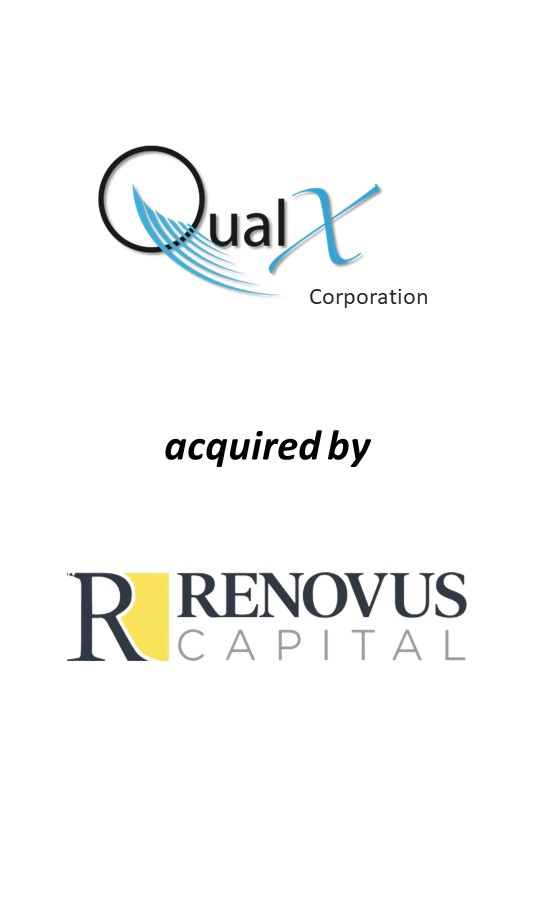 Monument Capital Partners Advises QualX on its Sale to Renovus Capital Partners